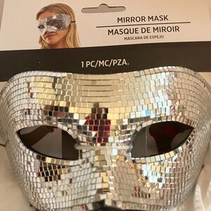 Silver Mirror Mask